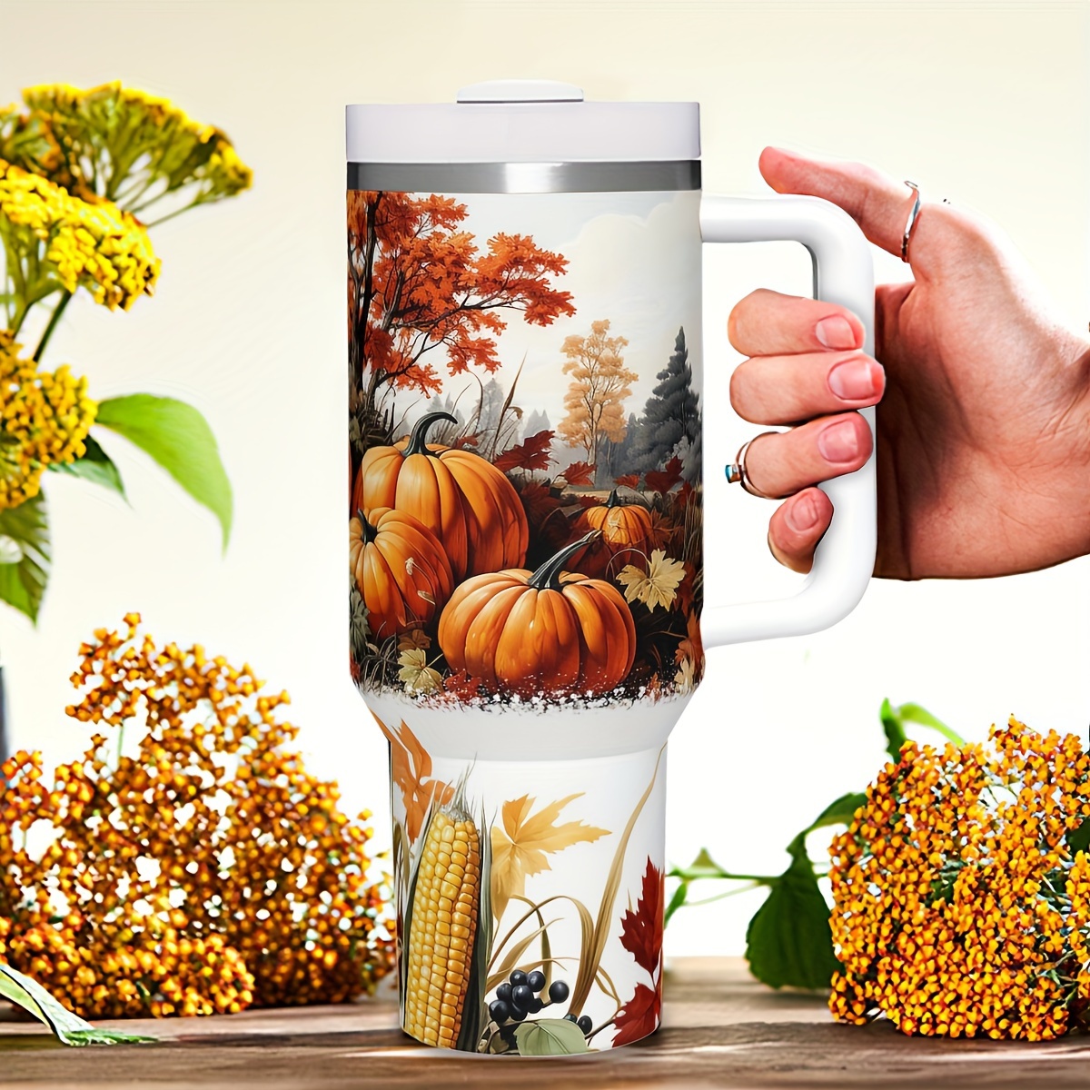 Travel Accessories Ideas - كوب معزول بسعة 40 أونصة بتصميم