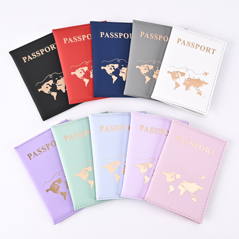 Travel Accessories Wallet - الأزياء جواز السفر الغطاء الواقي العالم