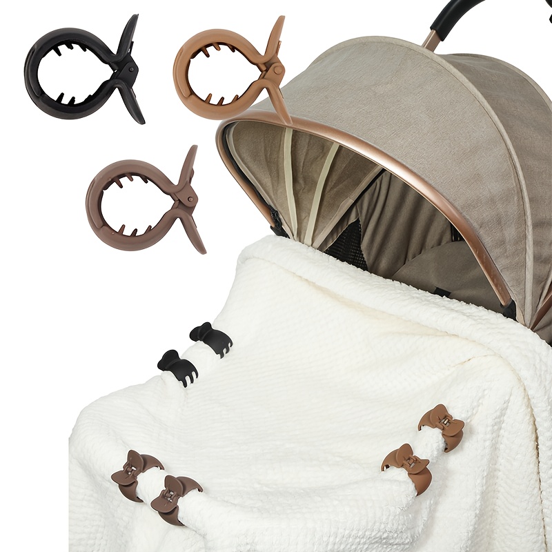 Travel Accessories Baby - قطعتان من مشبك عربة الأطفال على