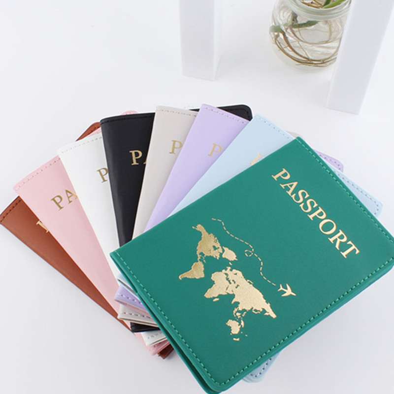 Travel Accessories Wallet - 1 قطعة بولي Leather الجلود خريطة