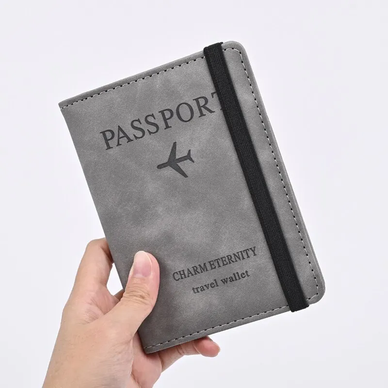 Travel Accessories Wallet - الرجال محفظة من جلد PU جواز