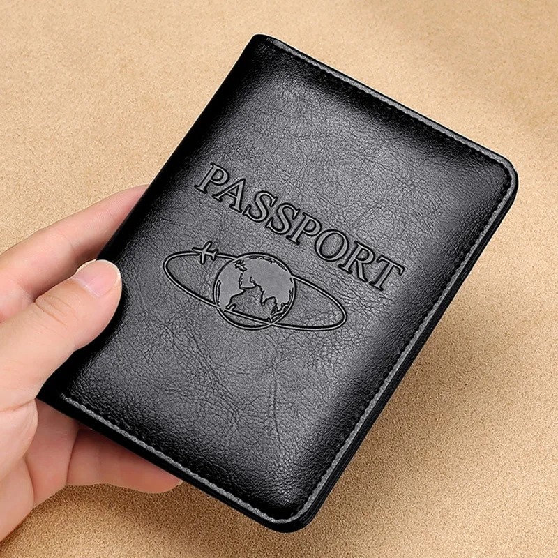 للجنسين جلد طبيعي غطاء جواز سف - مراجعة Travel Accessories Wallet وسعره