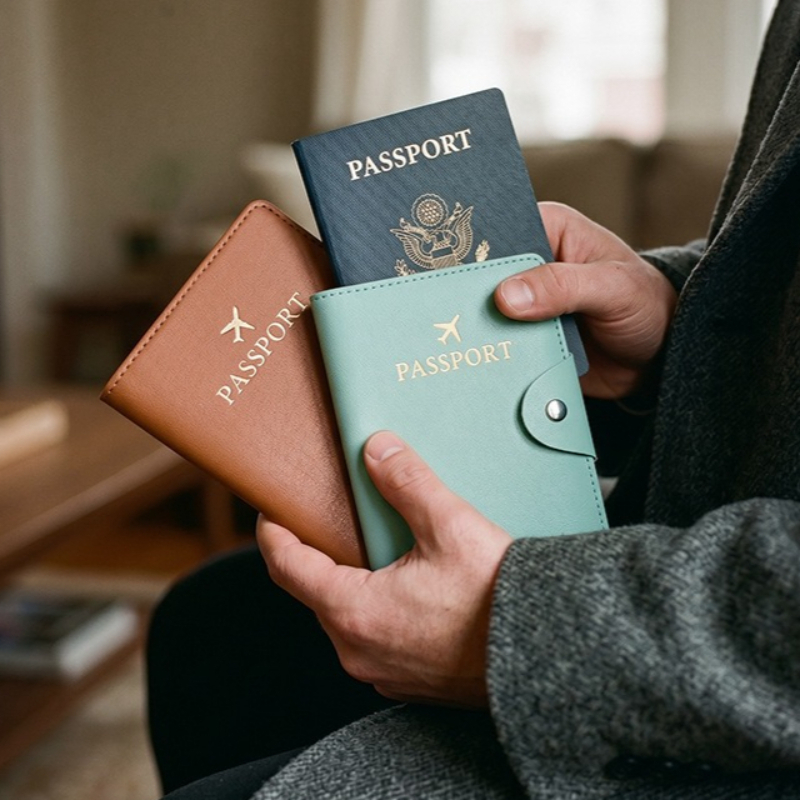 حافظة جواز سفر من الجلد الصناع - مراجعة Travel Accessories Wallet وسعره